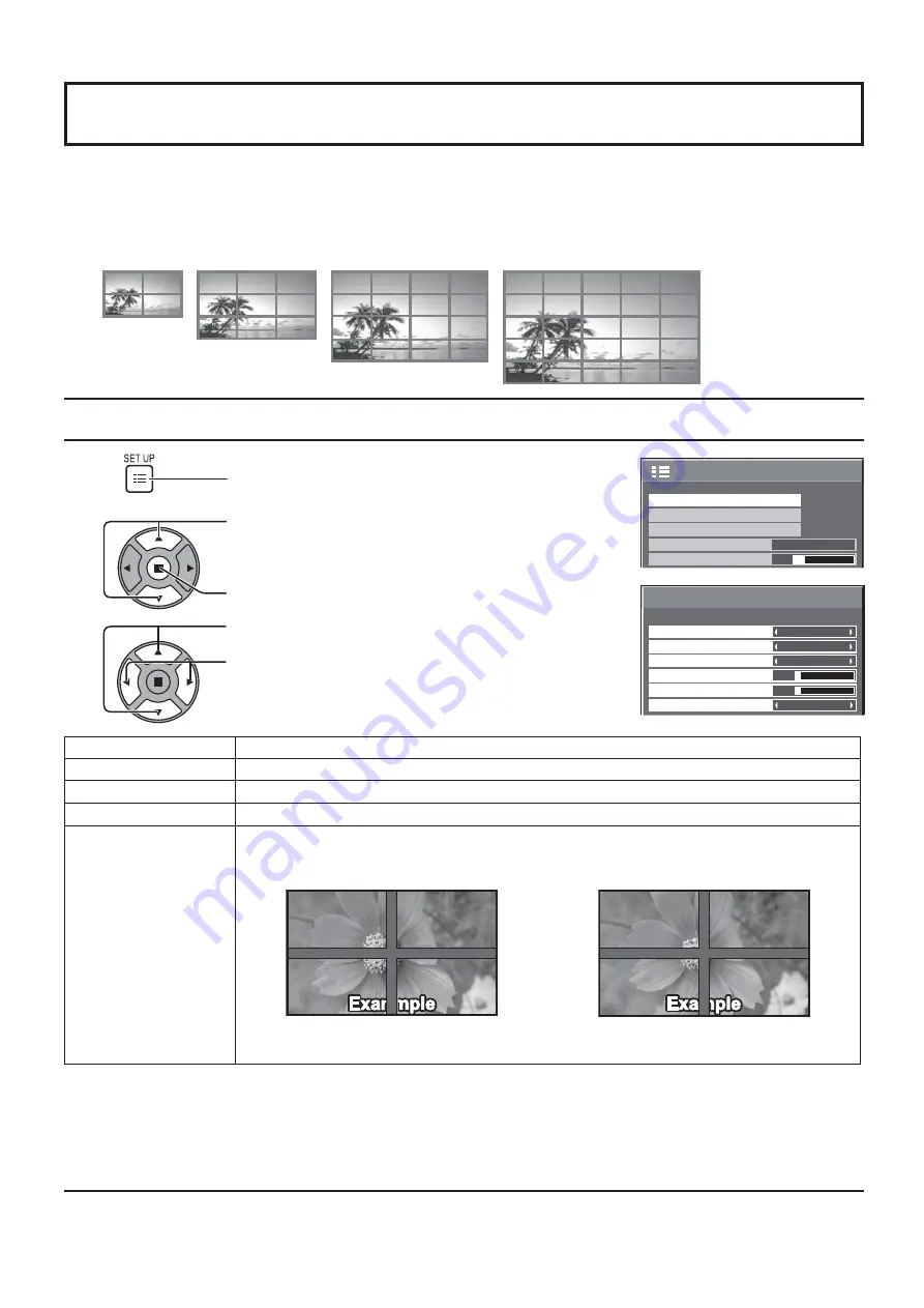 Panasonic TH-42LF30U Operating Instructions Manual Download Page 36