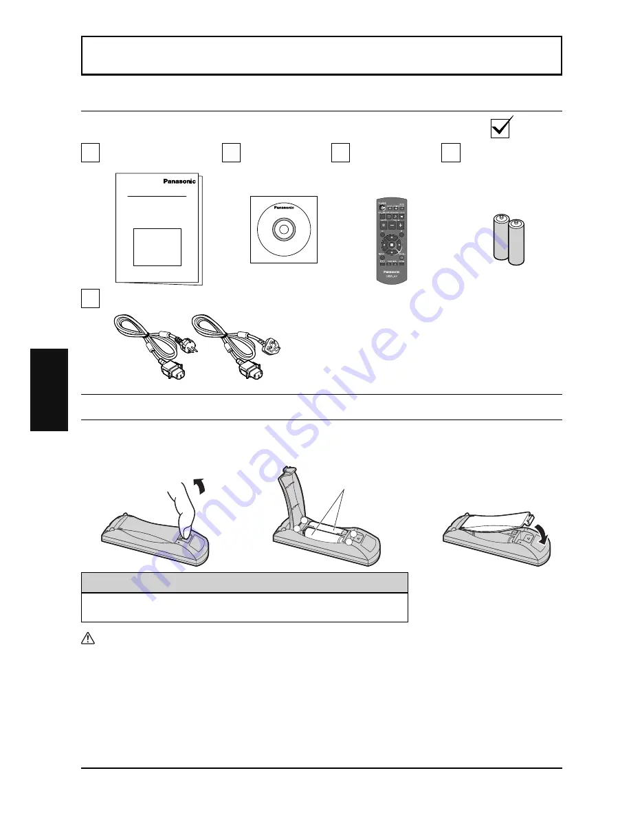 Panasonic TH-42LF5E Operating Instructions Manual Download Page 42