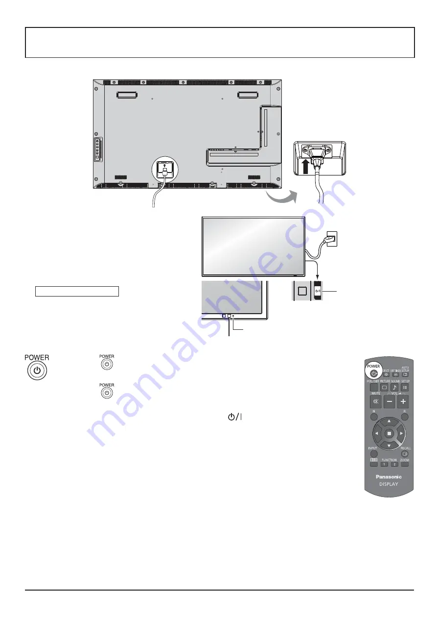 Panasonic TH-42LF60W Operating Instructions Manual Download Page 19