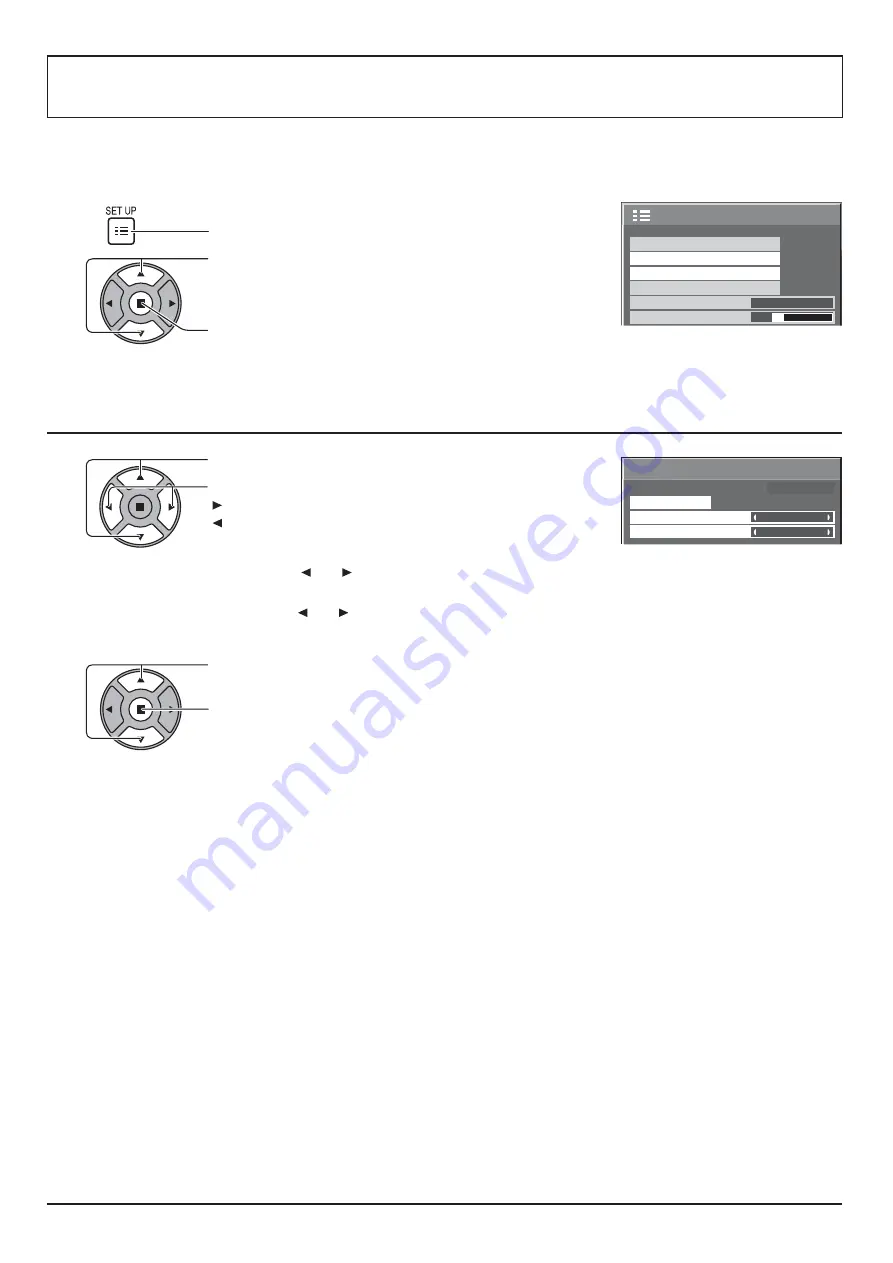 Panasonic TH-42LF60W Operating Instructions Manual Download Page 32