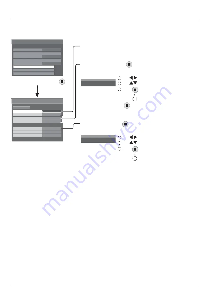 Panasonic TH-42LF60W Operating Instructions Manual Download Page 48