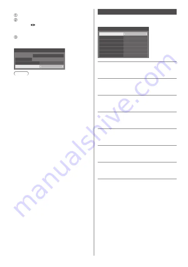 Panasonic TH-42LF80U Operating Instructions Manual Download Page 49