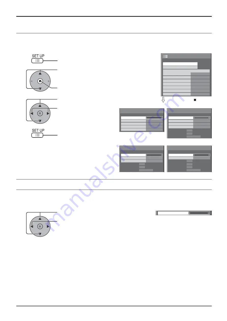 Panasonic TH-42PF11EK Operating Instructions Manual Download Page 38