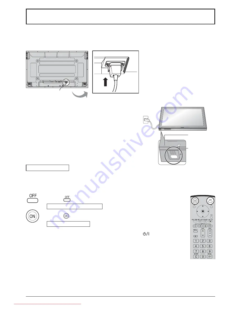 Panasonic TH-42PF11RK Operating Instructions Manual Download Page 12