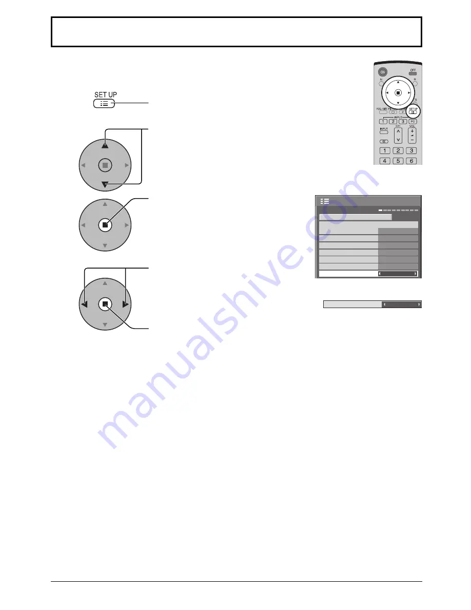 Panasonic TH-42PH10RK Operating Instructions Manual Download Page 50