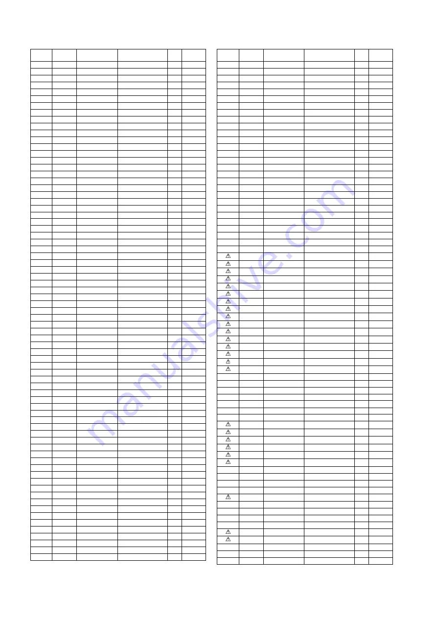 Panasonic TH-42PH11GK Service Manual Download Page 124