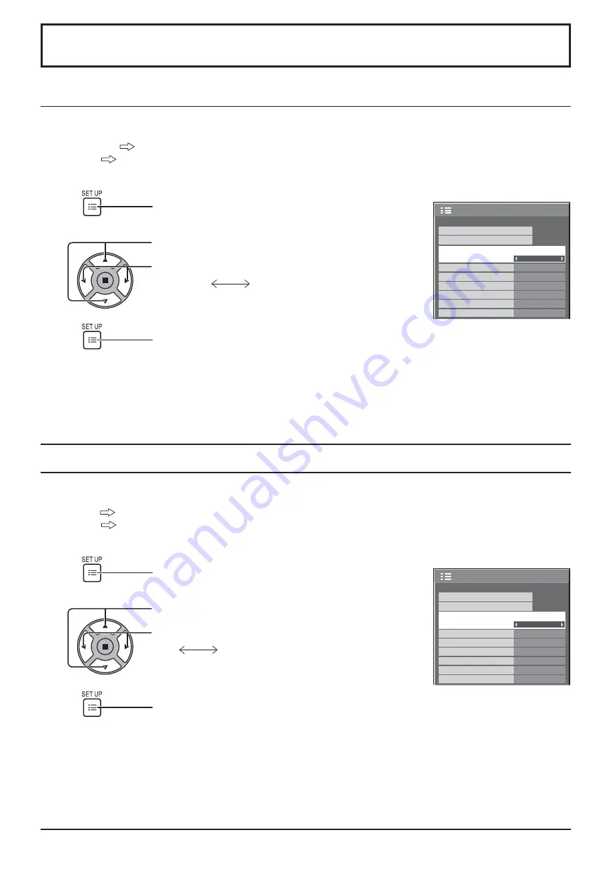 Panasonic TH-42PH11MK Operating Instructions Manual Download Page 33