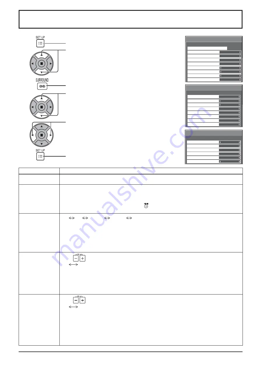 Panasonic TH-42PH11MK Operating Instructions Manual Download Page 38