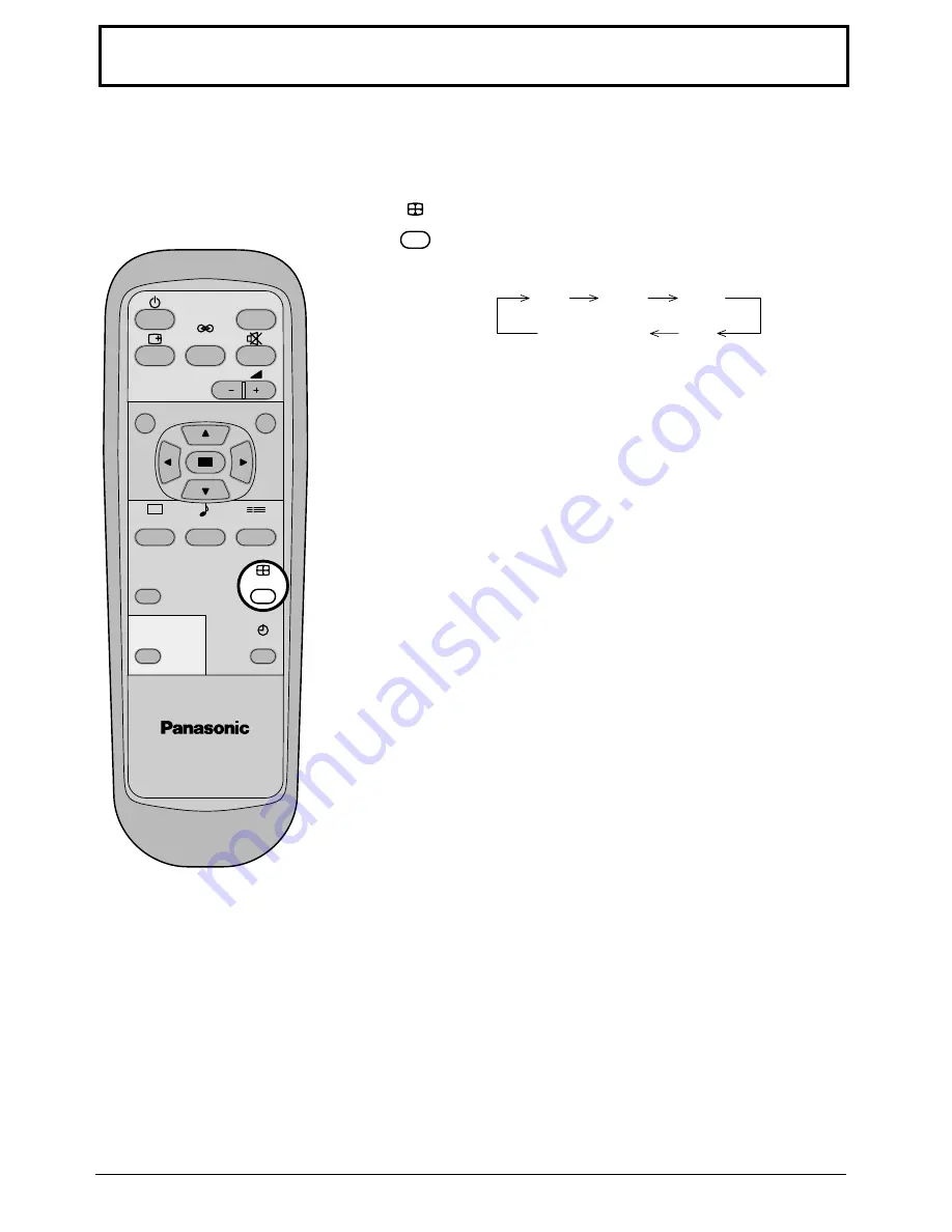 Panasonic TH-42PHW5BX Operating Instructions Manual Download Page 18