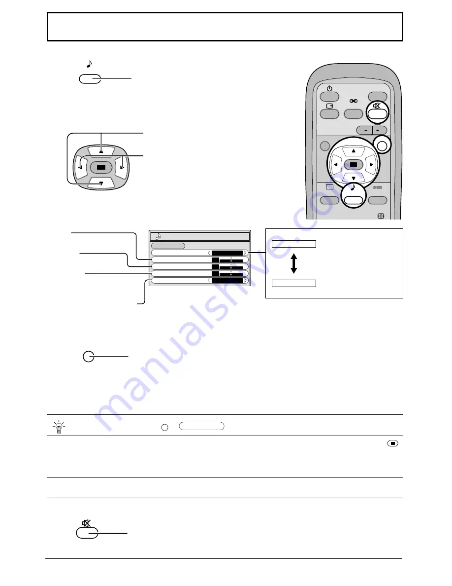 Panasonic TH-42PHW5BX Operating Instructions Manual Download Page 22