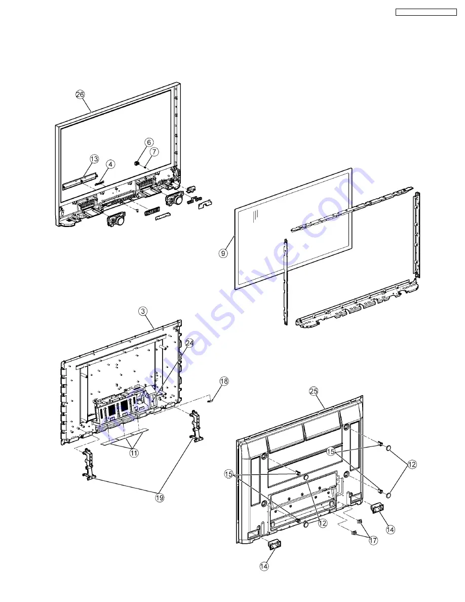 Panasonic TH-42PR10U Service Manual Download Page 137