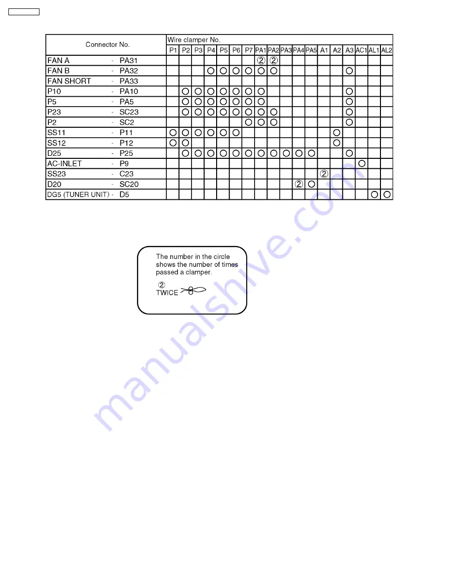 Panasonic TH-42PV600 Service Manual Download Page 22