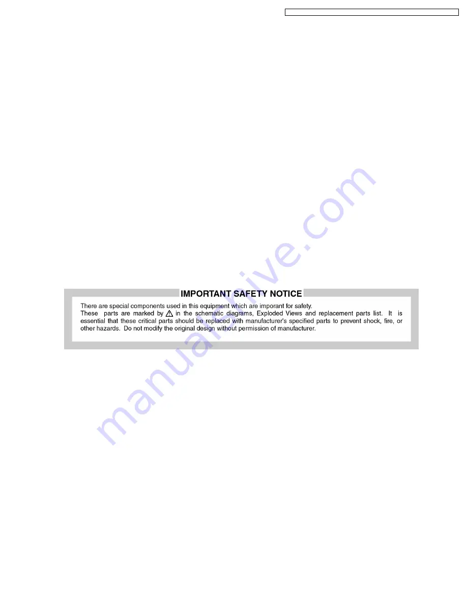 Panasonic TH-42PW6BX Service Manual Download Page 190