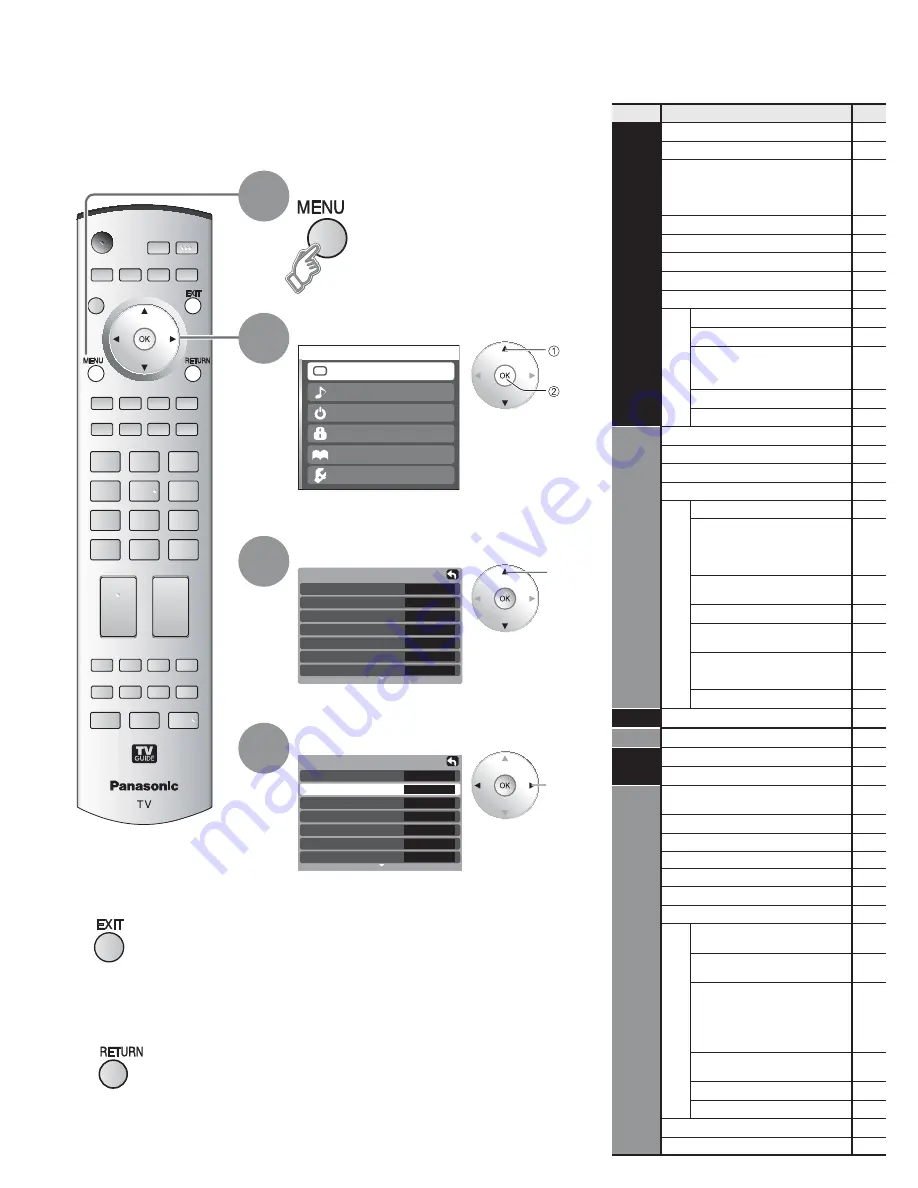 Panasonic TH-42PX600U Operating Instructions Manual Download Page 32