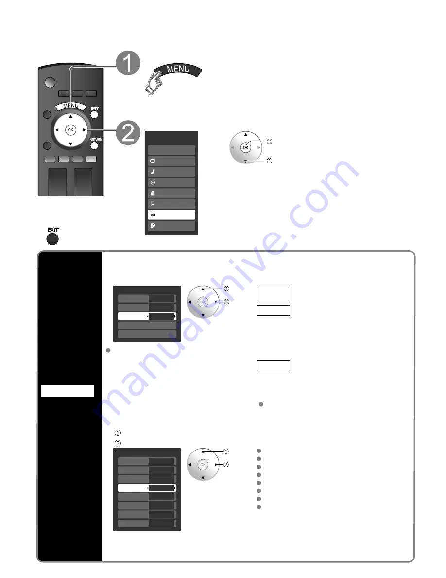 Panasonic TH-42PX80U Operating Instructions Manual Download Page 34