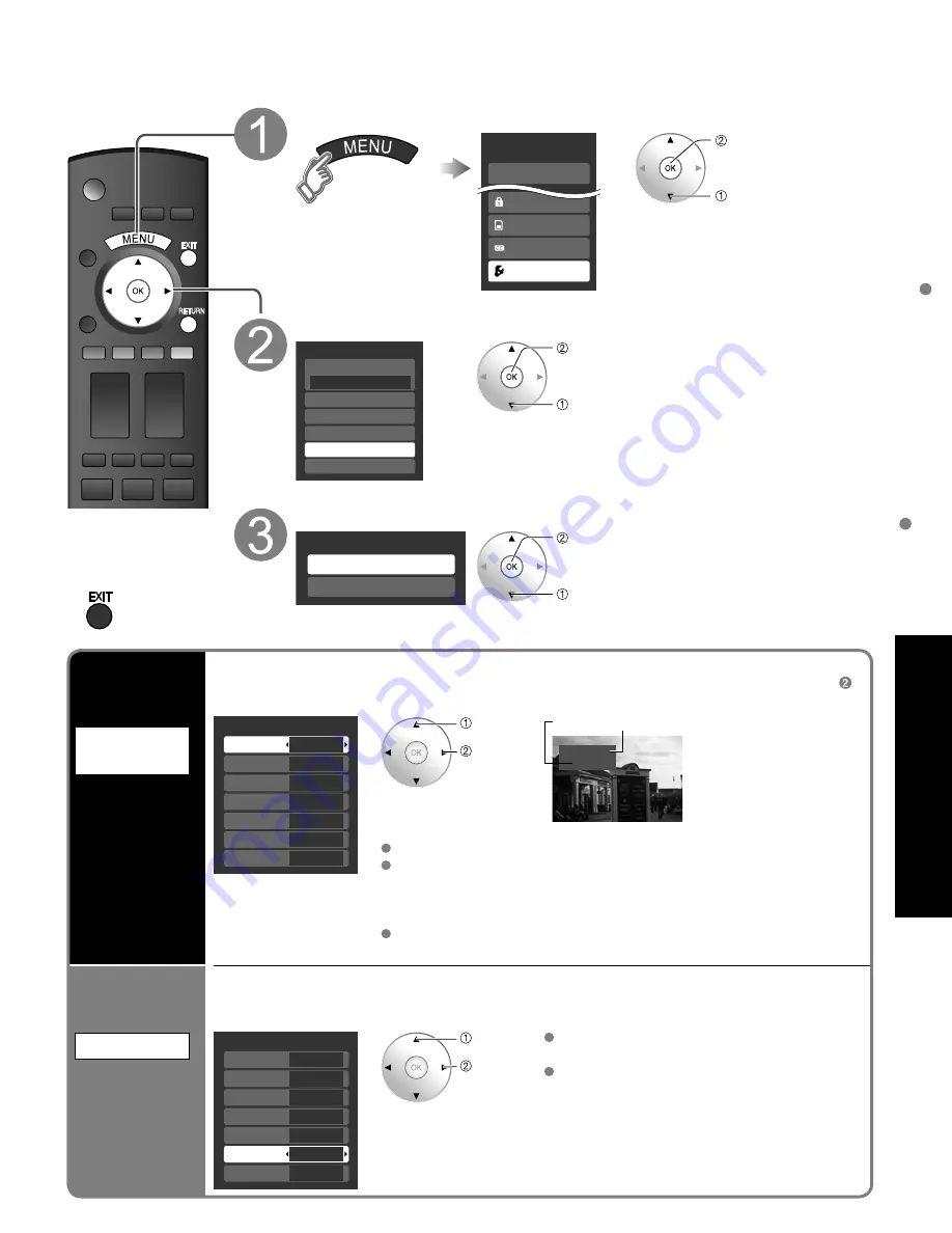 Panasonic TH-42PX80U Operating Instructions Manual Download Page 85