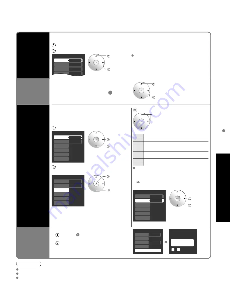 Panasonic TH-42PX80U Operating Instructions Manual Download Page 129