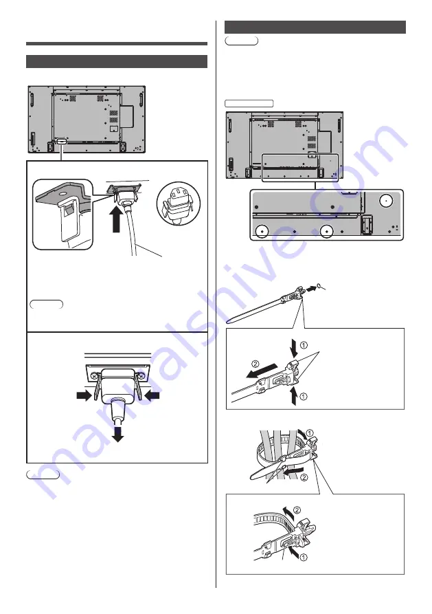 Panasonic TH-42SF1HU Operating Instructions Manual Download Page 14