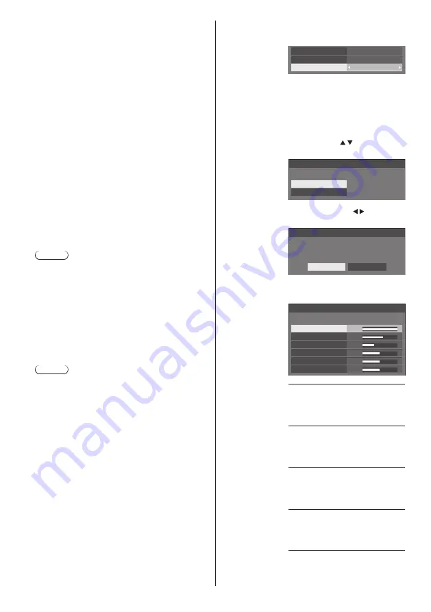 Panasonic TH-42SF1HU Operating Instructions Manual Download Page 41