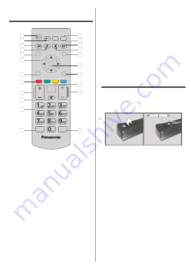 Panasonic TH-43CQE1W Operating Instructions Manual Download Page 14