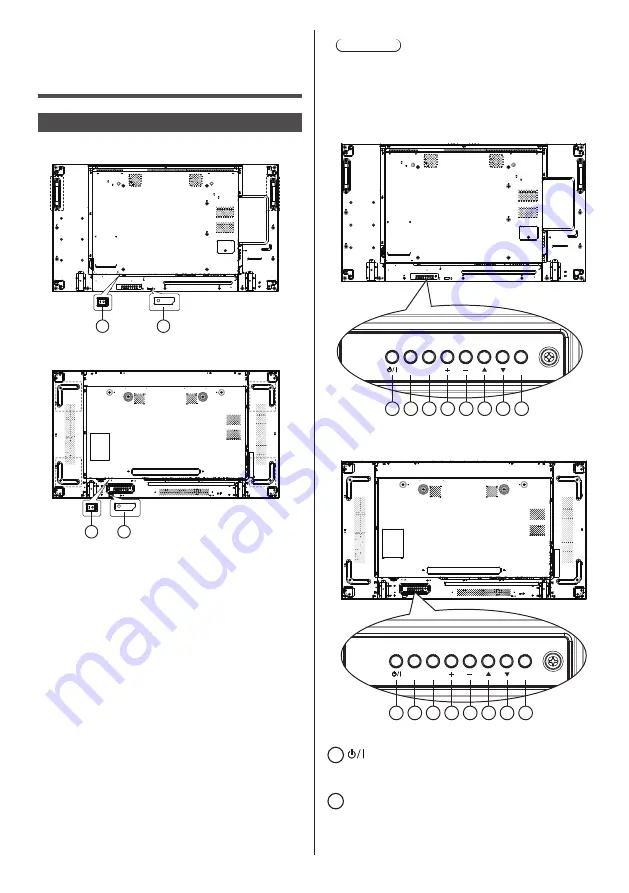 Panasonic TH-49LFV8W: TH-55LFV8U Скачать руководство пользователя страница 12