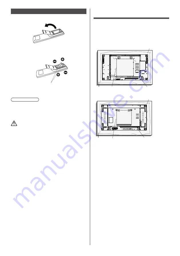 Panasonic TH-49LFV8W: TH-55LFV8U Operating Instructions Manual Download Page 28