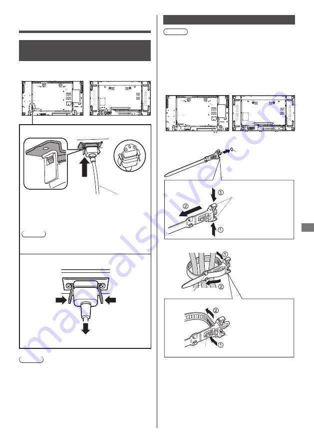 Panasonic TH-49LFV8W: TH-55LFV8U Operating Instructions Manual Download Page 33