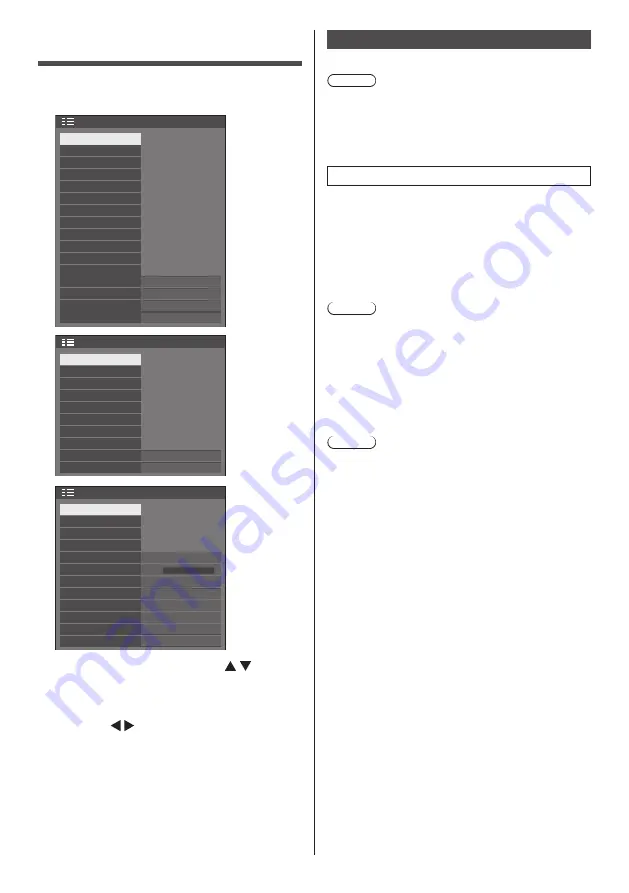 Panasonic TH-49SQ1W Operating Instructions Manual Download Page 55