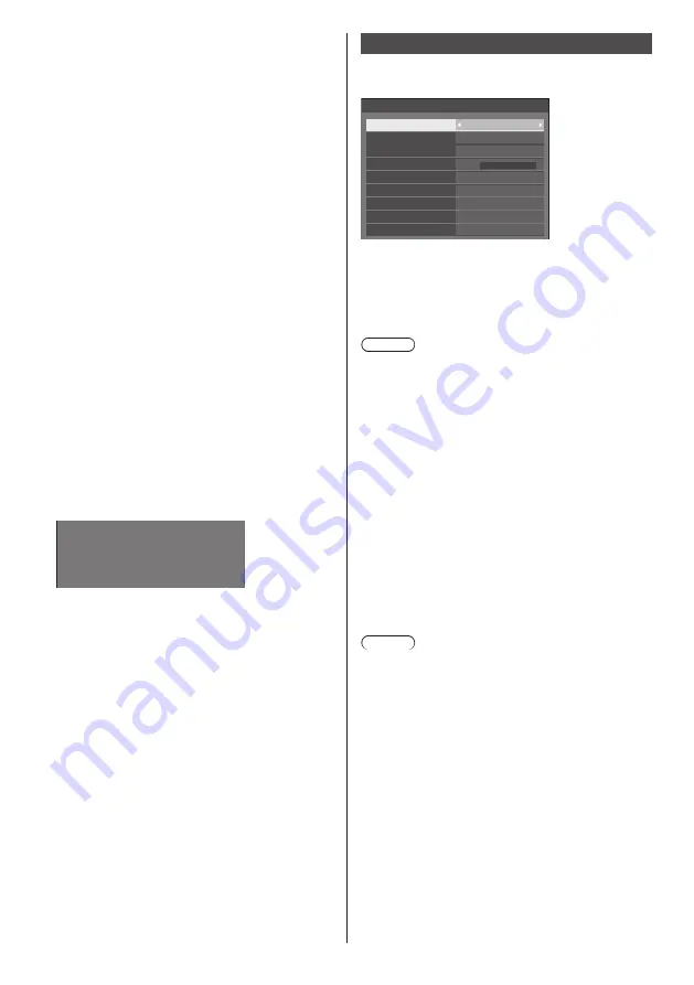 Panasonic TH-49SQ1W Operating Instructions Manual Download Page 62