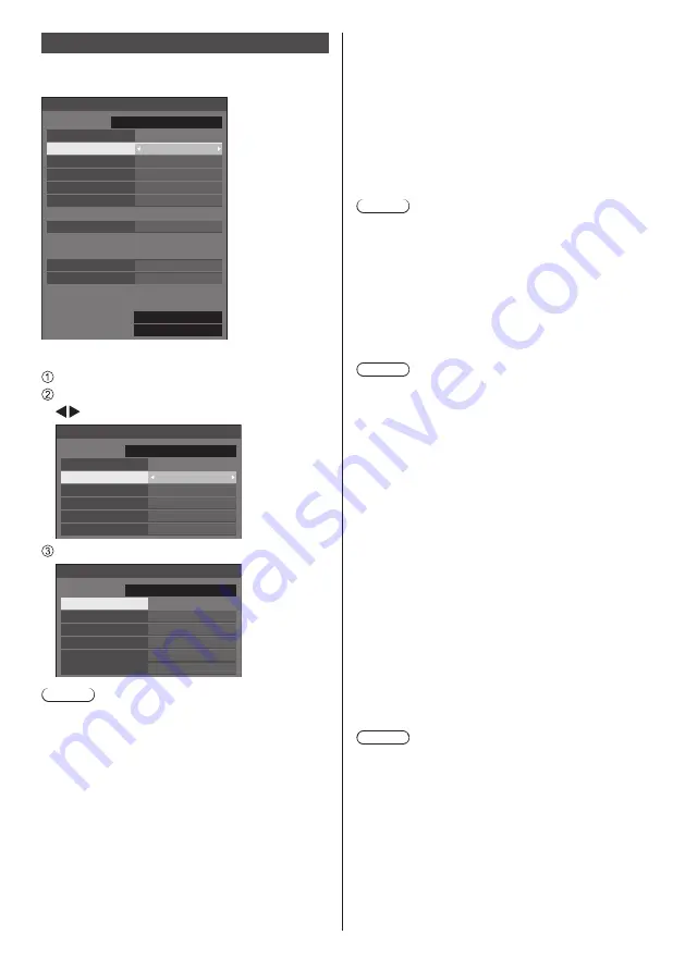 Panasonic TH-49SQ1W Operating Instructions Manual Download Page 76