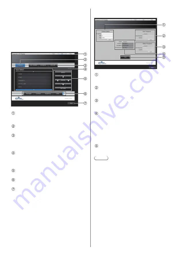 Panasonic TH-49SQ1W Operating Instructions Manual Download Page 108