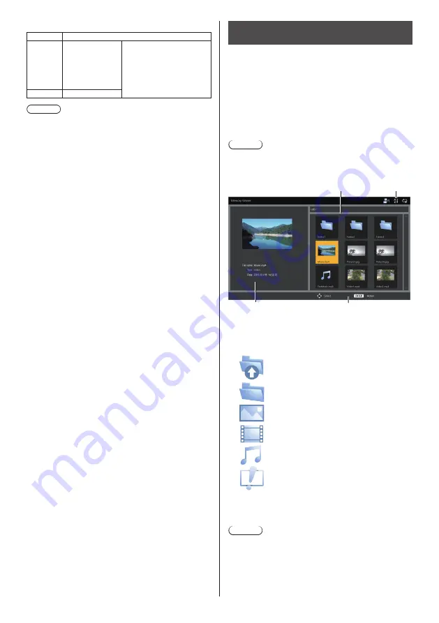 Panasonic TH-49SQ1W Operating Instructions Manual Download Page 124