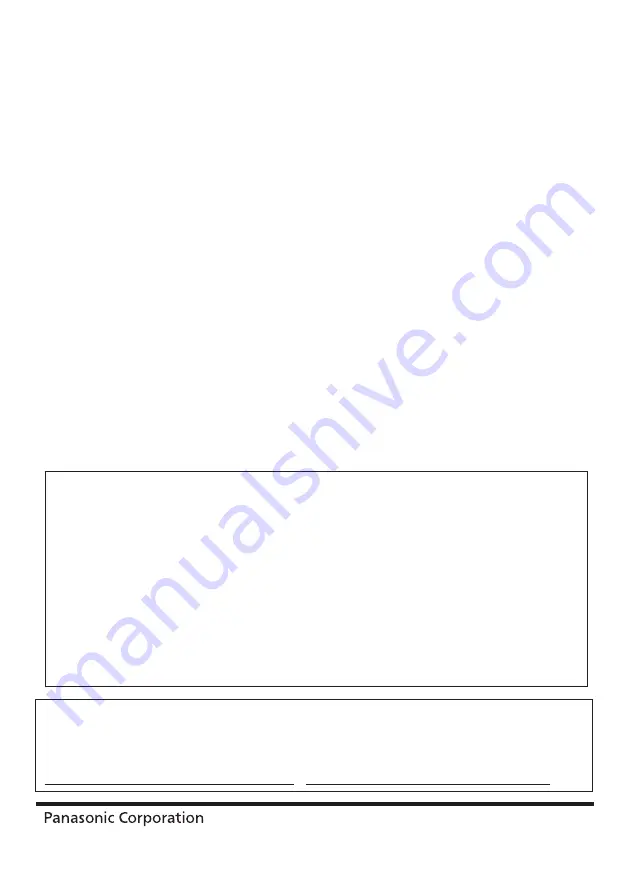 Panasonic TH-50LFB70W Operating Instructions Manual Download Page 20