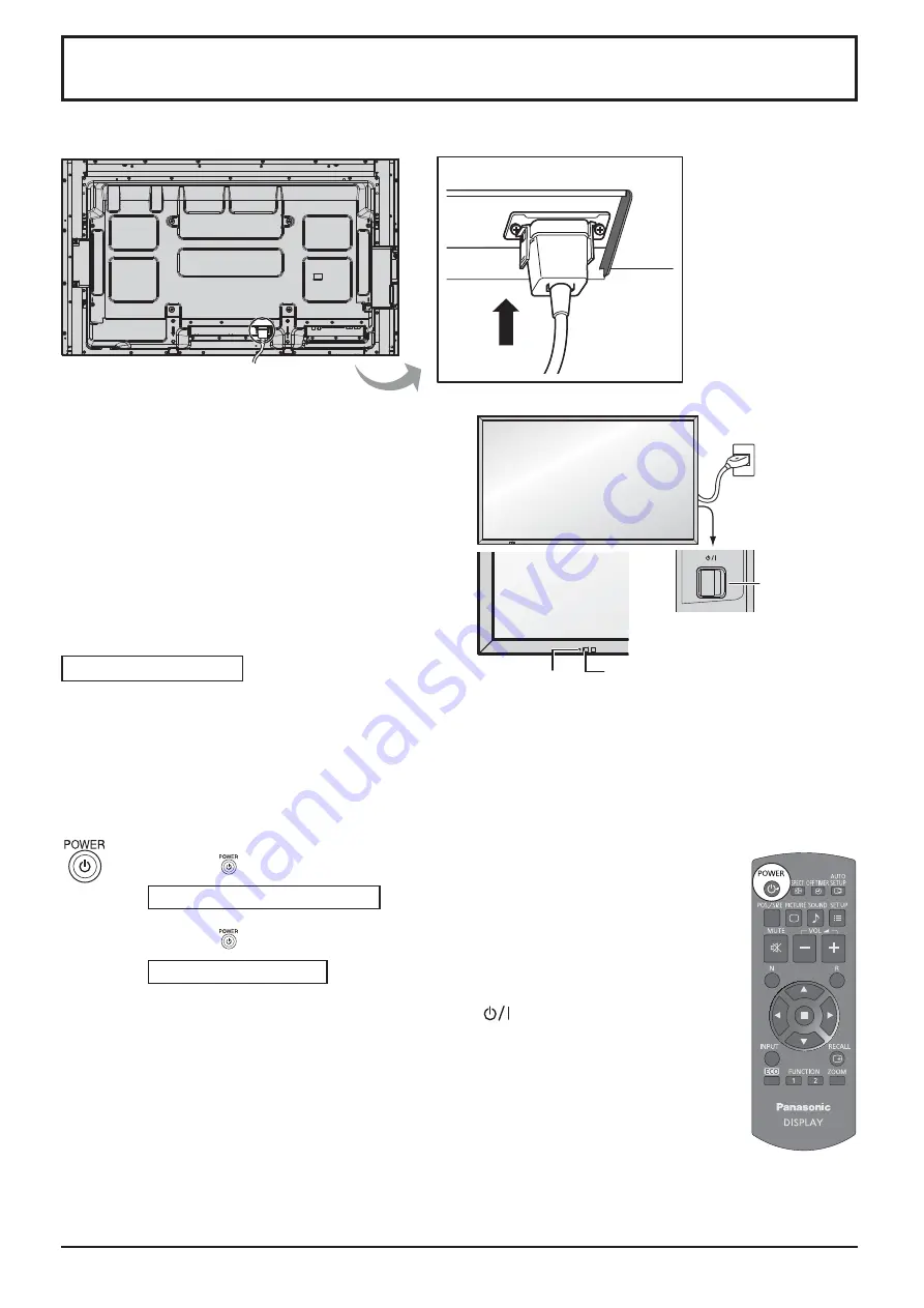 Panasonic TH-50LFC70E Operating Instructions Manual Download Page 21