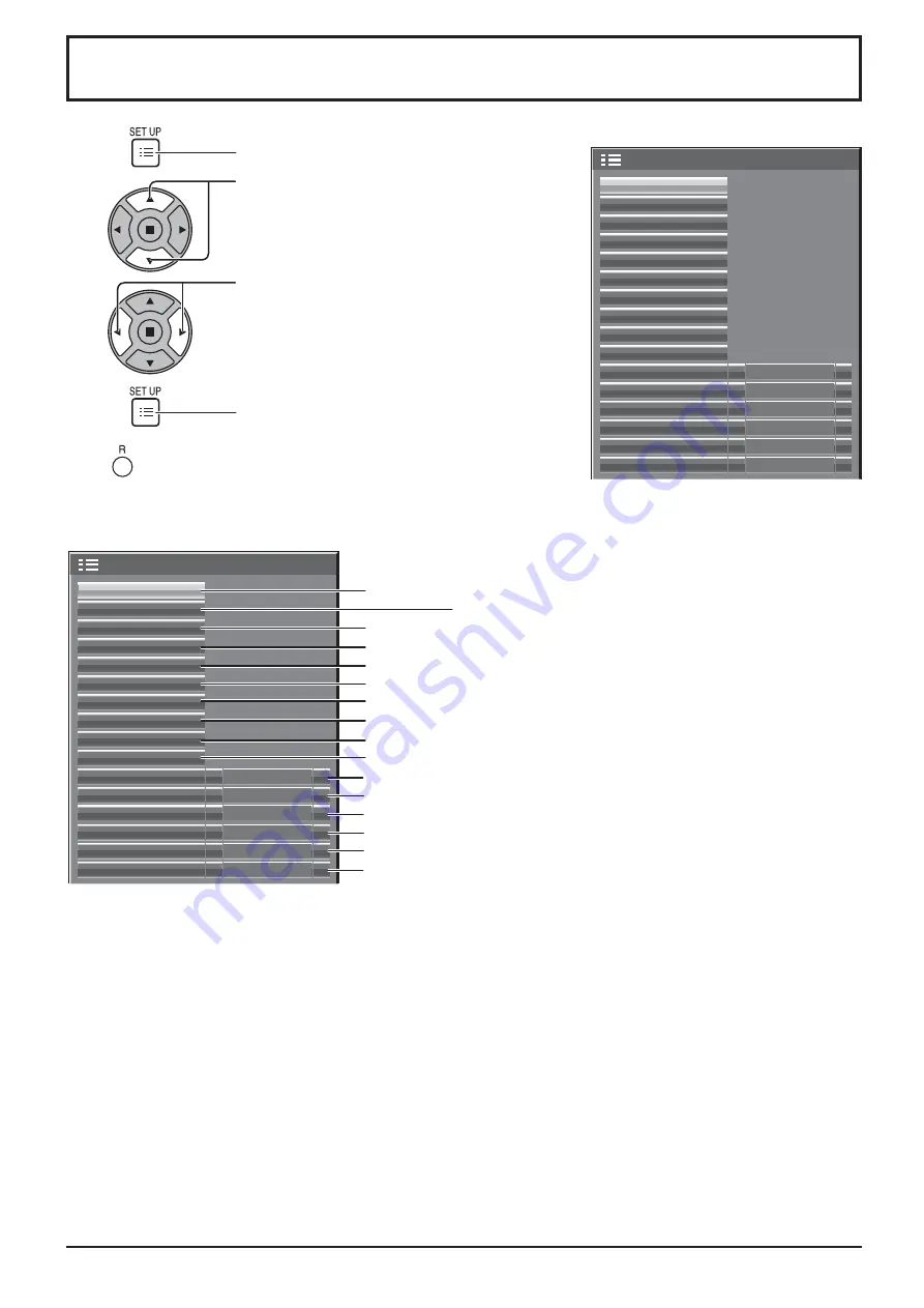 Panasonic TH-50LFC70E Operating Instructions Manual Download Page 46