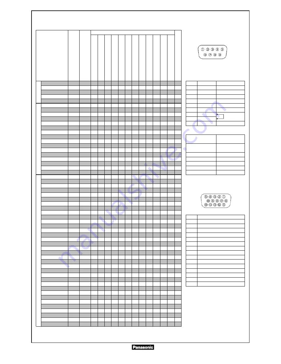 Panasonic TH-50PH12U Specifications Download Page 3