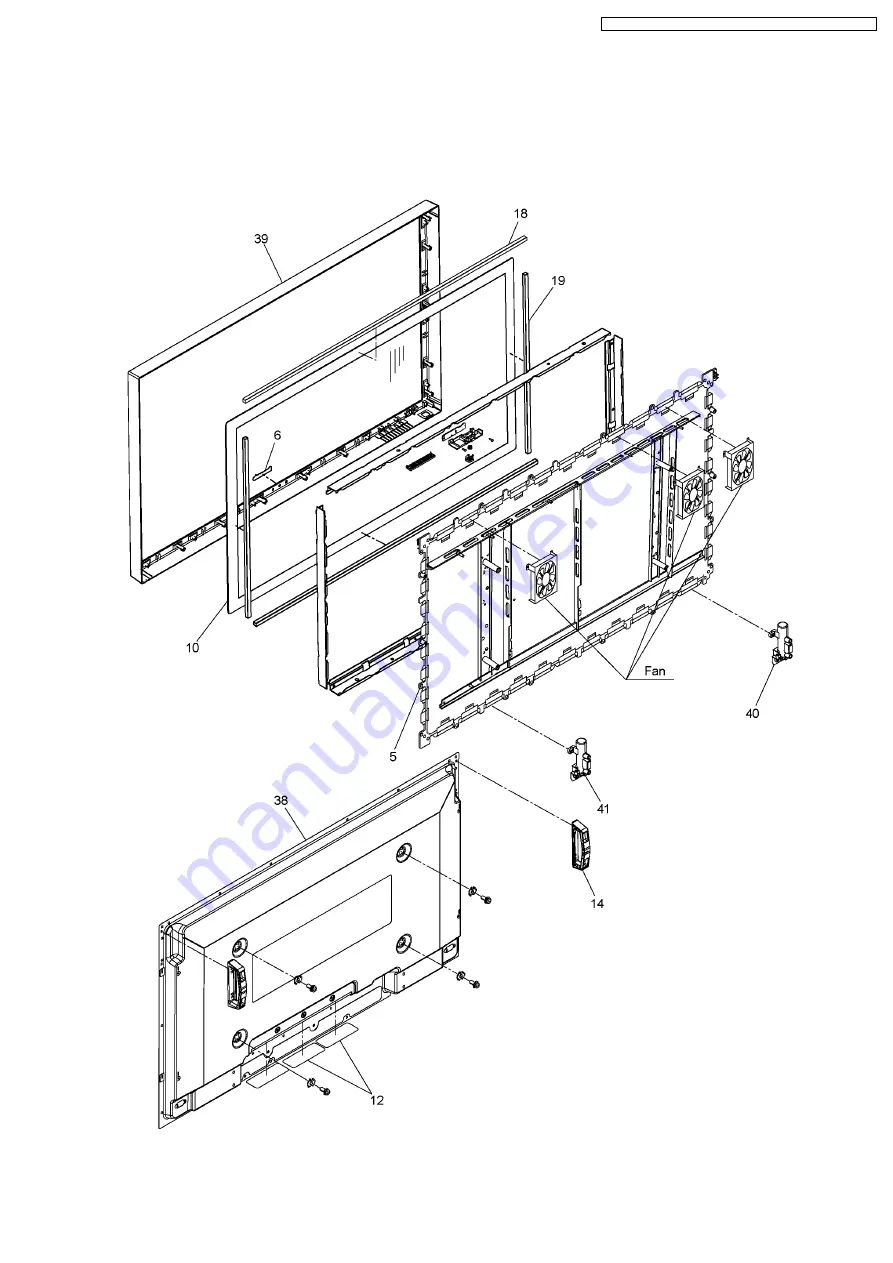 Panasonic TH-50PHD8BK Service Manual Download Page 121