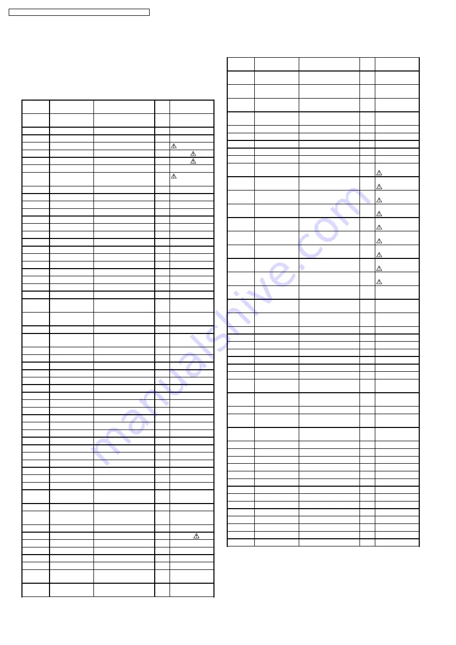 Panasonic TH-50PHD8BK Service Manual Download Page 126