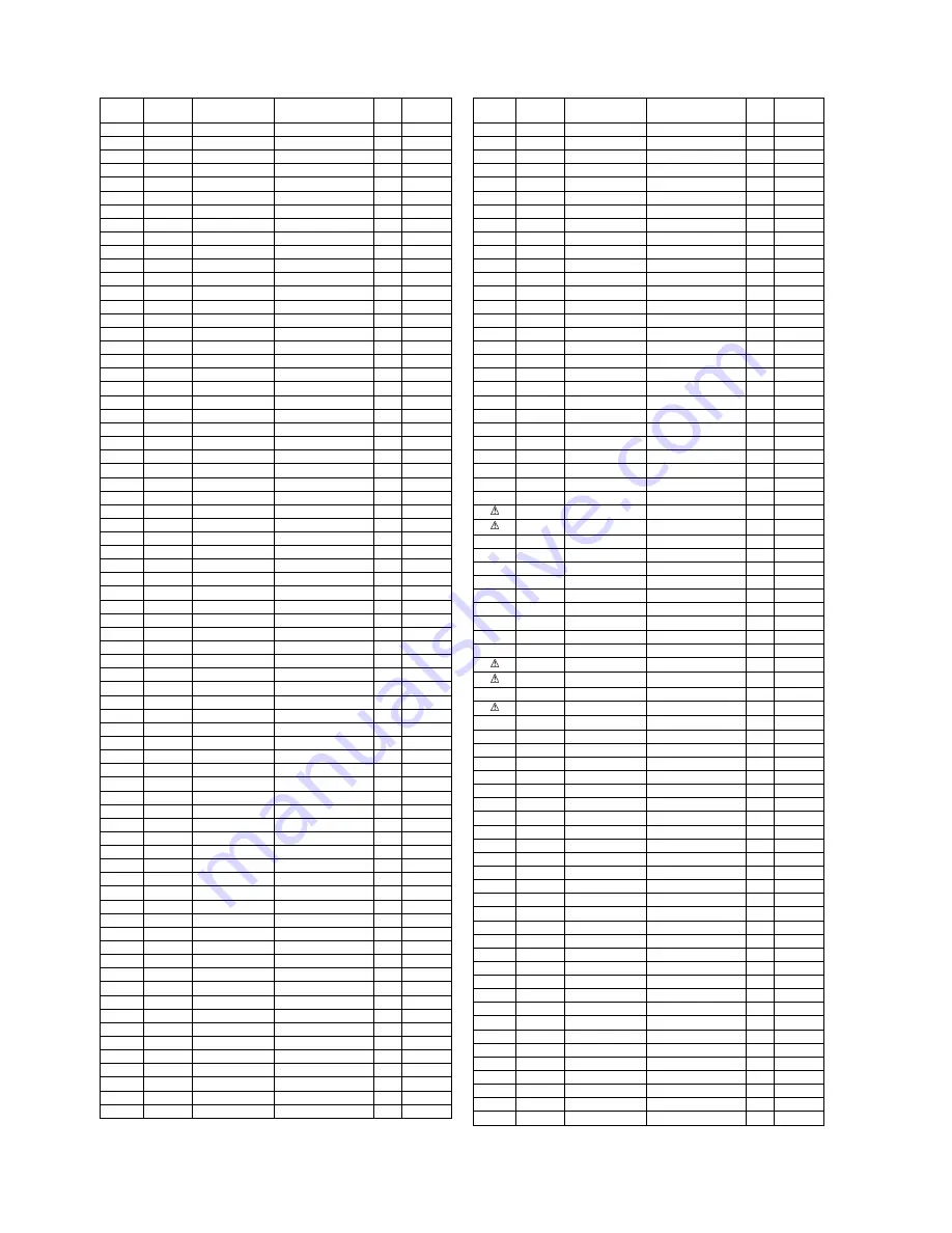 Panasonic TH-50VX100E Service Manual Download Page 142