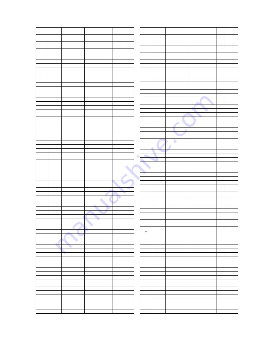 Panasonic TH-50VX100E Service Manual Download Page 167