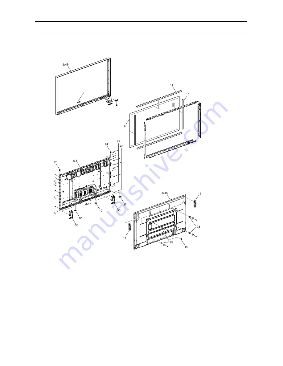 Panasonic TH-50VX100E Service Manual Download Page 169