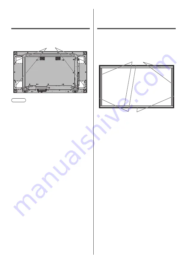 Panasonic TH-55VF2HW Operating Instructions Manual Download Page 16