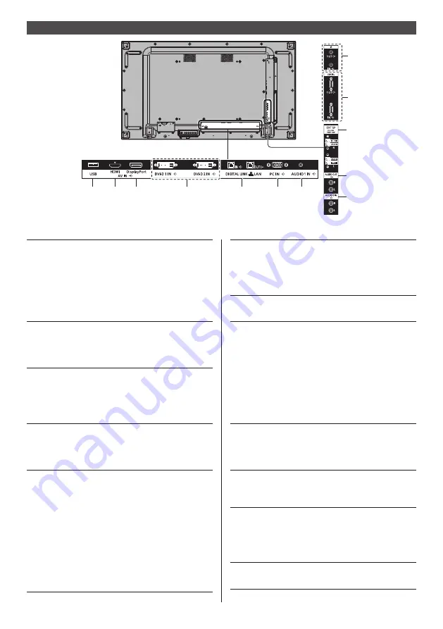 Panasonic TH-55VF2HW Operating Instructions Manual Download Page 19