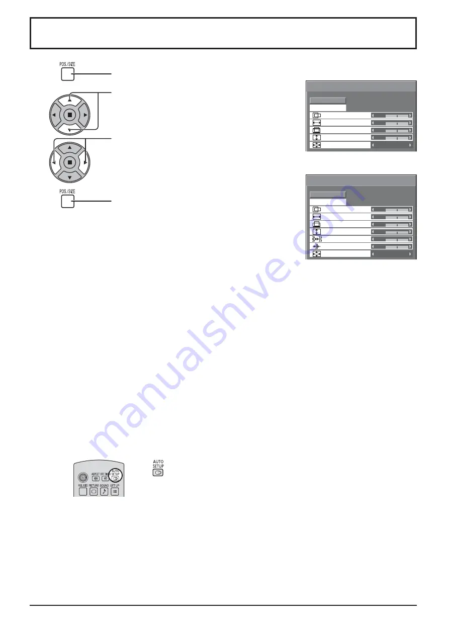 Panasonic TH-58PF12WK Operating Instructions Manual Download Page 23