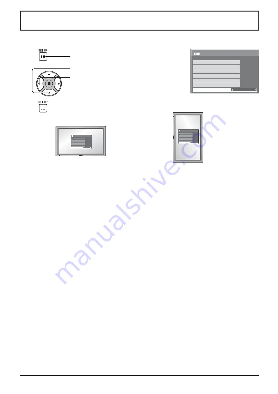 Panasonic TH-58PF12WK Operating Instructions Manual Download Page 40