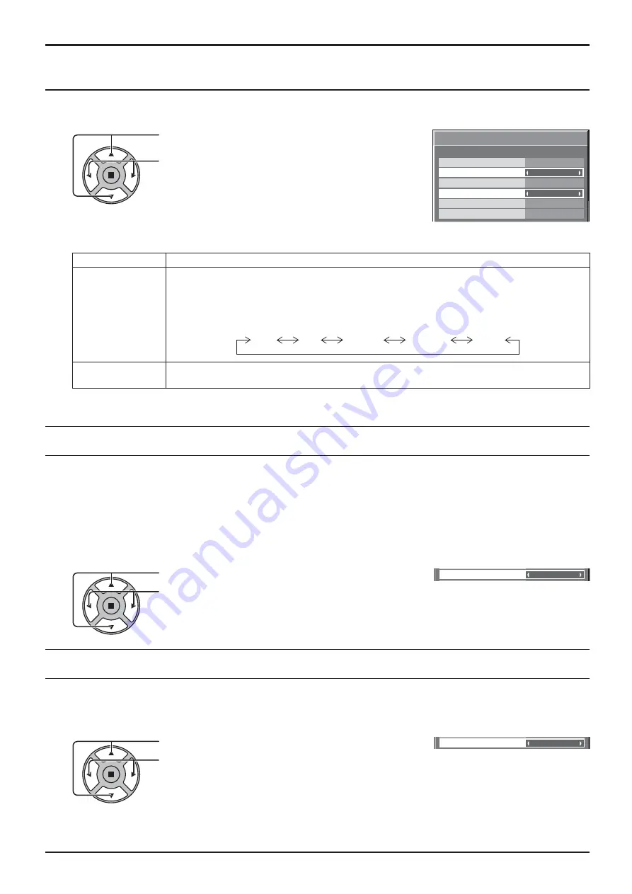 Panasonic TH-58PF12WK Operating Instructions Manual Download Page 48