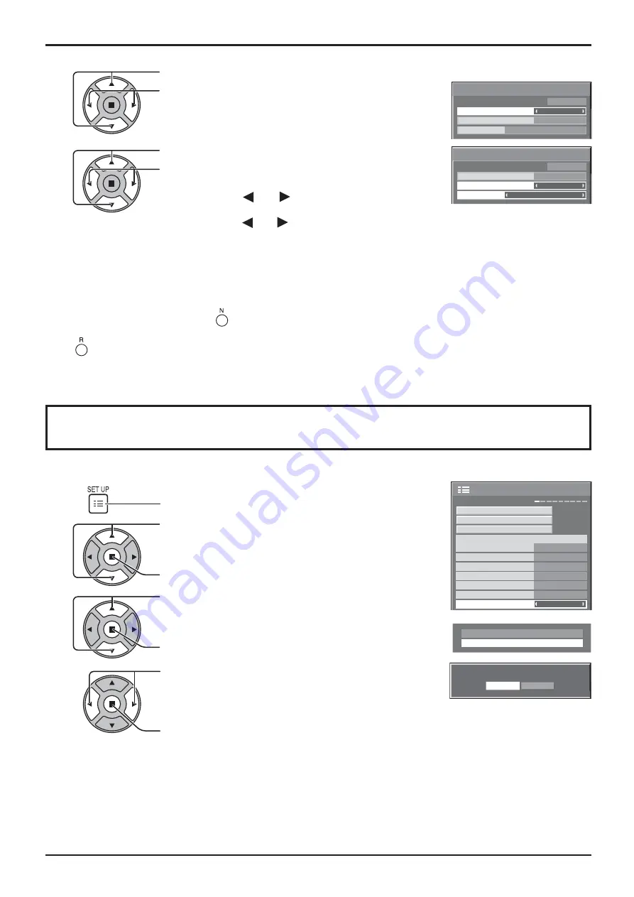 Panasonic TH-58PF12WK Operating Instructions Manual Download Page 56