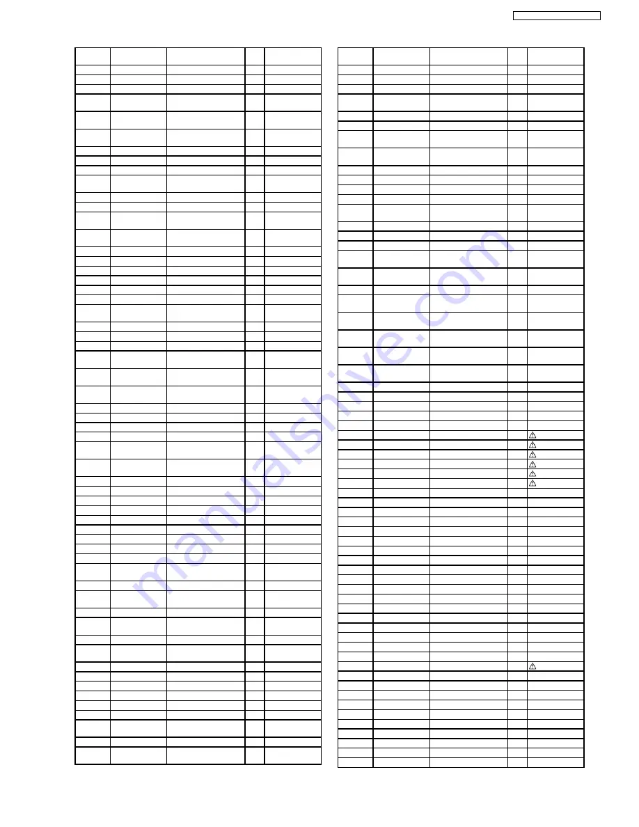 Panasonic TH-58PH10BK Service Manual Download Page 129