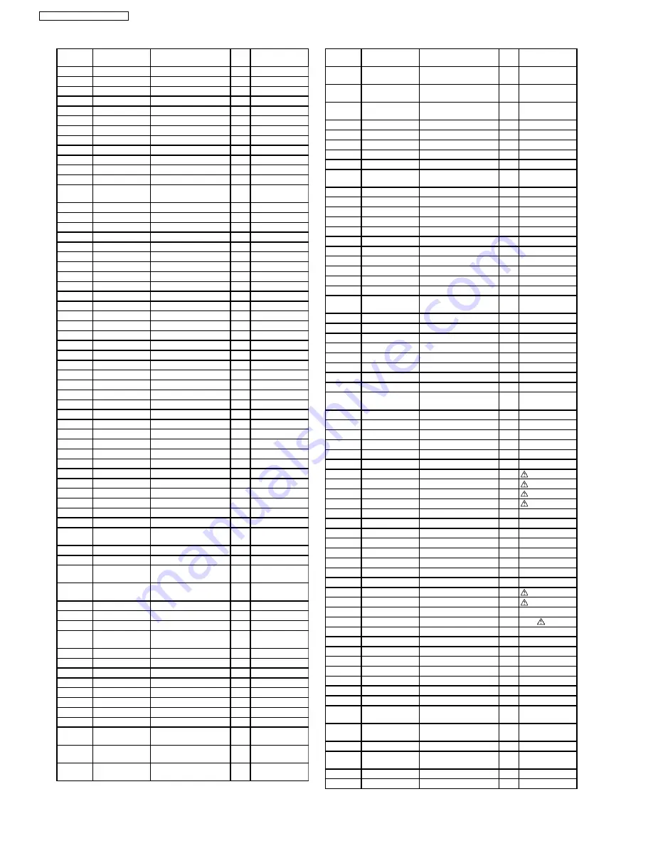 Panasonic TH-58PH10BK Service Manual Download Page 132