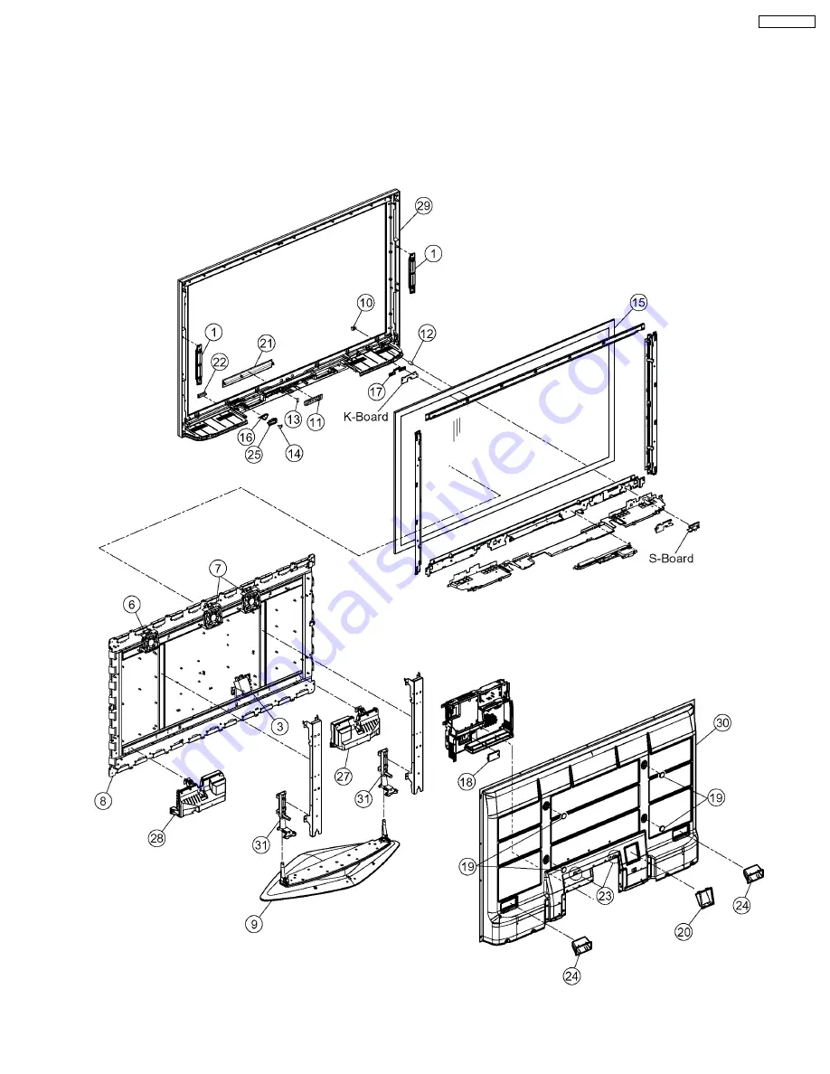 Panasonic TH-58PX600U Service Manual Download Page 149